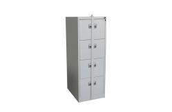 China Office Document Lockable Metal 4 Drawer Filing Cabinet with Locking Bar supplier