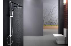 China ROVATE Solid Brass Rainfall Shower System Sanitary Ware 0 - 1.2MPa Water Pressure supplier