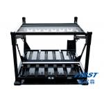 Automobile Glass Transportation 1200mm Height Steel Racks for sale
