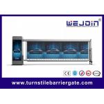 Durable Advertising Barrier gate featuring 4.1 meters boom length and speed adjustable between 4 and 8 seconds for operation for sale