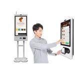 32 Inch Self Ordering Restaurant Kiosks With Touchscreen for sale