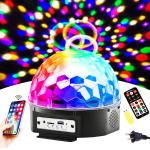 RGBYWP Rotating Star Projector Night Light 240V Bars MP3 Magic Ball Light for sale