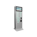 12 Doors Cell Phone Charging Vending Machine For Event With Advertising LCD Screen for sale