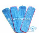 Blue Floor 18 Inch Microfiber Mop Pads /  Dust Pads 80% Polyester For Home for sale