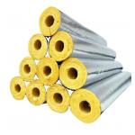 Hydrophobic Aluminum Foil Glass Wool Tube Steam Pipe Insulation Wrap for sale