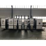 Fruit Pizza Box 2400mm Flexo Printer Slotter Die Cutter 2 Color for sale