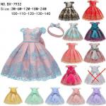 girl's princess dress evening dress wear party dress ready goods ready to ship stock 143 for sale