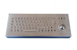 China 71 Keys Desktop Industrial Metal Keyboard With USB Connection Plug  supplier