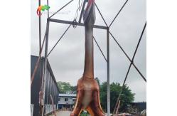 China 4M Height Giant Animatronic Simulation Quetzalcoatlus Dinosaur Model For Outdoor Exhibition supplier