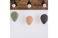 China Round Konjac Bath Sponge Eco Friendly Wet Dry supplier