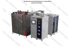 China Metals Cathodic Arc PVD Plating Machine , Glass  Multi Arc Ion  Plating Equipment supplier