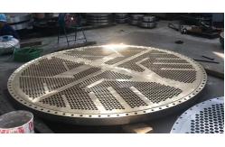 China Gr70 Heat Exchanger Tube Sheets C46400 SA516 Exploding Tube To Tube Sheet supplier