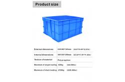 China Storange Function Plastic Foldable Basket Collapsible Bins for Household Organization supplier
