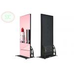 Indoor P2.5 full color Mirror Led display Wireless USB 4G Smart Control Poster for sale