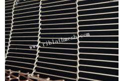China Anodized 2m Width 1.5mm Dia Decorative Wire Mesh supplier