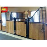 Classic Free Standing Powder Coated Horse Stall Partitions With Swing Door And Dividers for sale