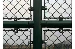 China 1.5m 2.0m Hot Dip Galvanized Chain Link Fence Knuckle Twist Edge supplier