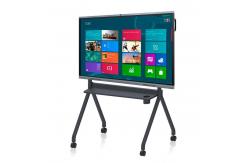 China 4K Interactive Touch Screen Whiteboard 75 Inch Smart Board For Indoor supplier