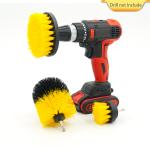 Carpet Scrubbing Drill Cleaning Brush Set 3 Piece Family Use for sale