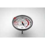 Stainless Steel Bimetal Industrial Oven Thermometer 100F - 600F Oven Temperature Range for sale