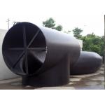 Carbon Steel Butt Welded Three Way  Pipe Fittings 56inch Equal reducing Tee for sale