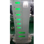 8 Lockers Free Cell Phone Charging Stations Advertising Kiosk With Different Languages UI