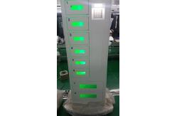 China 8 Lockers Free Cell Phone Charging Stations Advertising Kiosk With Different Languages UI supplier