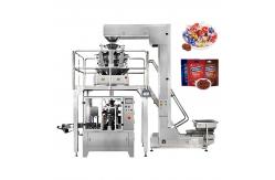China Tea Chocolate Rotary Doypack Packing Machine With Multihead Weigher supplier