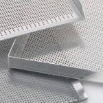 Surface Polishing Aluminum Alloy Tray 30*40cm 40*40cm Noodles Bread Baking for sale