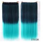 No Shedding Synthetic Hair Weave Extensions Machine Made 100 Gram Coloured for sale