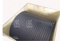 China Diameter 830 And Length 1150 LBS Grooved Drum Black LBS Split Sleeves supplier