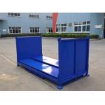 Foldable Stacking Steel Pallet Box Space Saving And Made Of Q235 Material