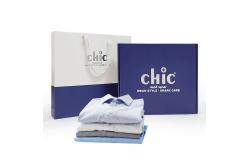 China Recyclable Rectangle Paper Mailer Box Packaging For Sweater Blouse Shirt And Pants supplier