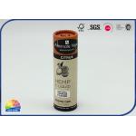 4c Printed Art Paper Cardboard Tube Essential Oil Bottle Packaging for sale