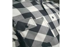 China Yarn Dyed Twill FR Long Sleeve Button Down Shirts HRC2 Level 7.5oz supplier