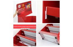 China Recycle Cardboard Counter Display Exhibition Shelves Pop Store Display Stocking  Stands supplier