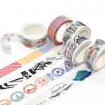 Single Sided Adhesive Autumn Style Japanese Washi Tapes for sale