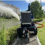 Drainage Water Pump  Diesel Powered Water Pump Speed 1500rpm Sewage Pump