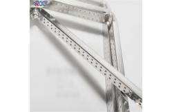 China Bendable Smooth IGU Aluminum Spacer Bar In Shinning Surface supplier
