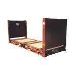 steel dry Used Flat Rack Containers 20GP Payload 28000kg used steel storage containers for sale