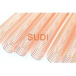 Rose Gold P5:1 3/8  Metal Spiral Binding Coils for sale