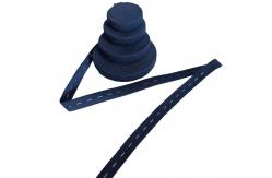 China 4.5cm Polyester Buttonhole Elastic 45mm Waistband Elastic With Buttonholes supplier