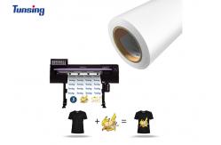 China White Eco Solvent Heat Transfer Vinyl Printable Pu For Fabric Textile supplier