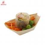 Disposable Birch Wood 3.5 Inch Sushi Wooden Boat for sale