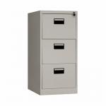 Modern Knock Down Steel D600mm Drawer Filing Cabinet for sale