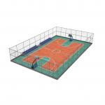 Wear Resistant Synthetic PU Sports Flooring For Basketball Courts for sale