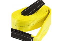 China 240mm Single Layer Polyester Webbing Sling Lightweight Softness supplier