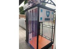 China sterilizing channel sterilization device portable cabin transparent cabine human disinfection system supplier