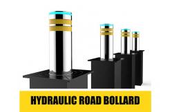 China Breakaway Hydraulic Retractable Traffic Bollards For Road supplier