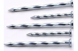 China OEM Standard Grooved Shank Concrete Nails For Construction Bulk Packing supplier
